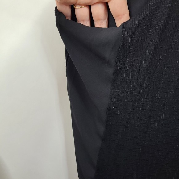 Lou & Grey Black Ribbed Sleeveless Tunic Womens Small - Picture 5 of 5